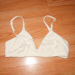 Skims Cream Triangle Bralette L